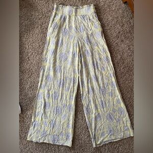 Chic Floral Wide-Leg Pants